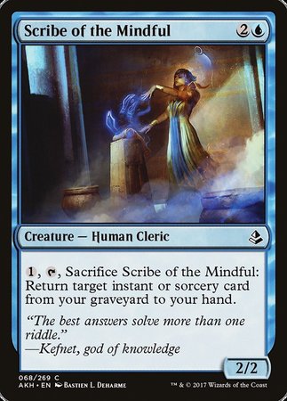 Scribe of the Mindful [Amonkhet]