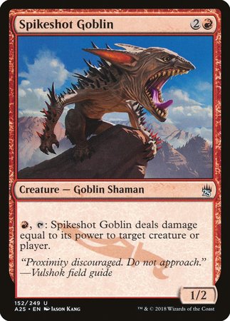 Spikeshot Goblin [Masters 25]