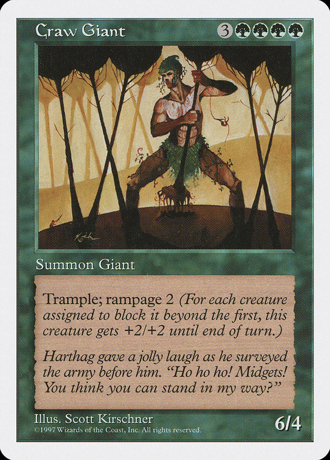 Craw Giant [Fifth Edition]